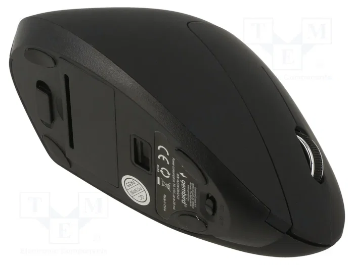 Gembird MUSW-ERGO-01 Ratón Ergonómico Inalámbrico Negro 6 Botones Gembird MUSW-ERGO-01 Ratón Ergonómico Inalámbrico Negro 6 Botones