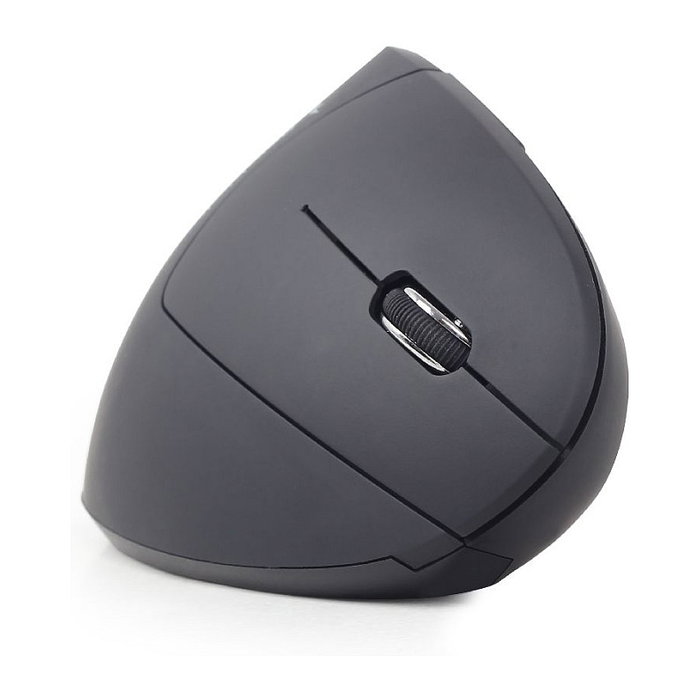 Gembird Ratón Ergonómico Inalámbrico Negro 6 Botones