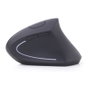 Gembird Ratón Ergonómico Inalámbrico Negro 6 Botones