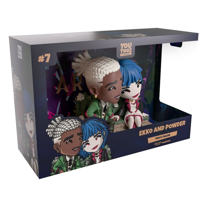 Arcane Pack de 2 Figuras Vinyl Ekko & Powder 11 cm Arcane Pack de 2 Figuras Vinyl Ekko & Powder 11 cm