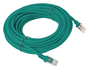 LANBERG Patch Cord Cat 5e U/UTP Verde 10m RJ45