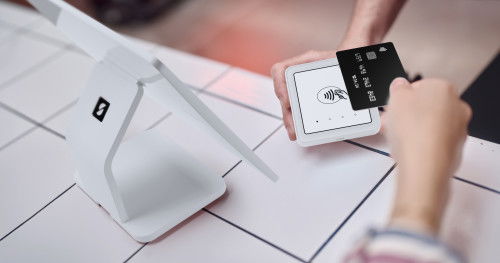 SumUp Terminal Punto de Venta TPV Lite+ Solo Bundle ES Blanco con Pantalla Táctil 13", Software Preinstalado, Sin Contrato - Ref. 800607401