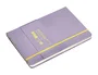 Antartik Cuaderno A5 Tapa Dura Hojas Puntos 100 Hojas 80gr FSC Morado y Amarillo