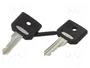 SCHNEIDER ELECTRIC Interruptor rotativo con llave Harmony XB5 22mm Negro