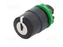 SCHNEIDER ELECTRIC Interruptor rotativo con llave Harmony XB5 22mm Negro