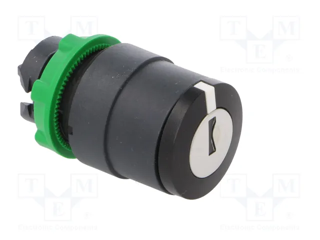 SCHNEIDER ELECTRIC Interruptor rotativo con llave Harmony XB5 22mm Negro