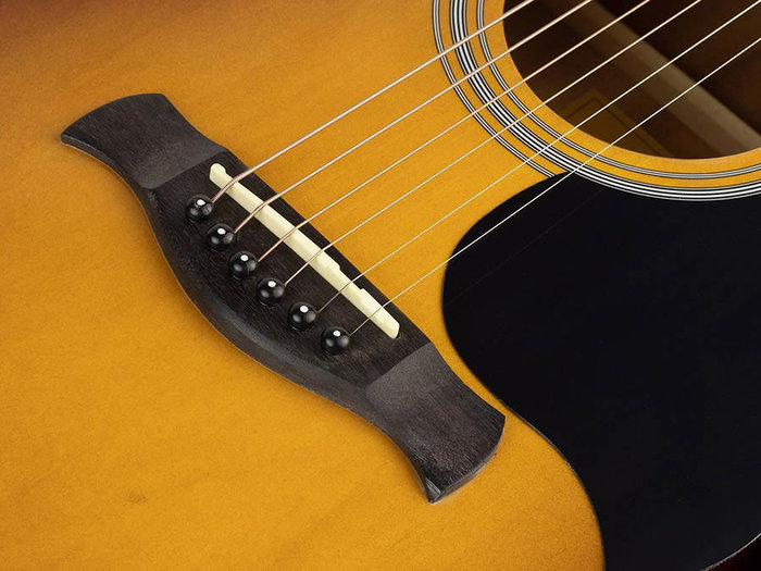Guit. Acú. Dreadnought Richwood Sunburst