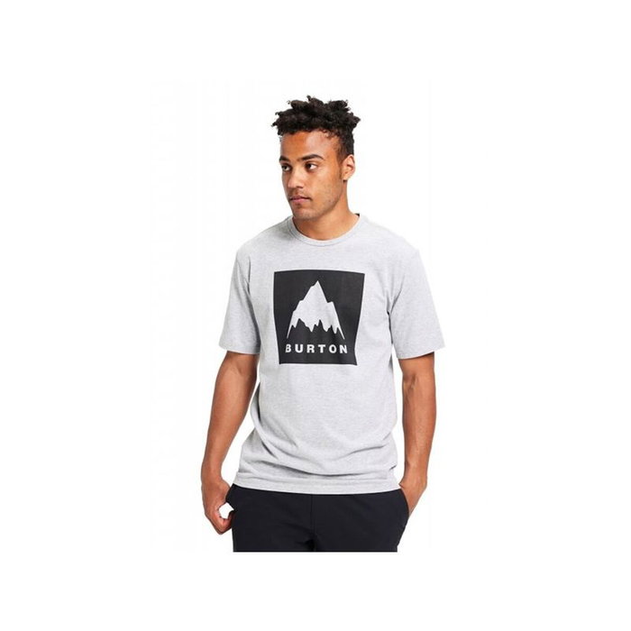 Camiseta de Manga Corta Hombre Burton Classic Mountain High Gris claro 16 Años Camiseta de Manga Corta Hombre Burton Classic Mountain High Gris claro 16 Años