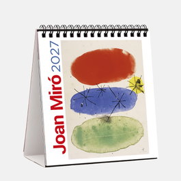 TRIANGLE POSTALS Calendario de sobremesa 2027 Miró-Palma (14x15cm) de 14 páginas
