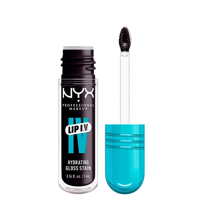 Nyx Professional Make Up LIP IV gloss #16-Grape Gushin' Labial con acabado brillo y tinte 5 ml
