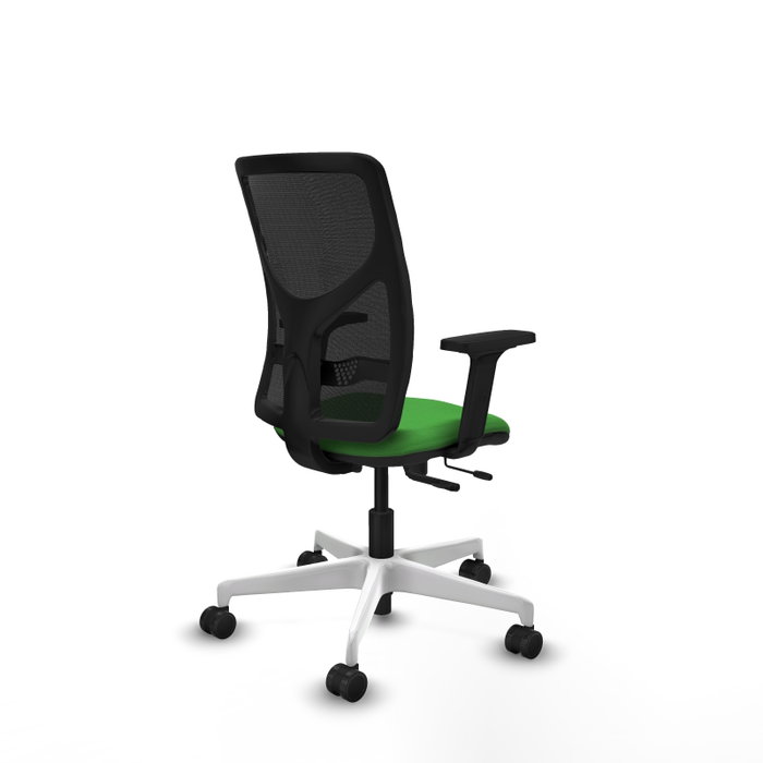 PIQUERAS Y CRESPO Silla de oficina Motilla Verde y Negro con mecanismo Sincro/Traslack PIQUERAS Y CRESPO Silla de oficina Motilla Verde y Negro con mecanismo Sincro/Traslack