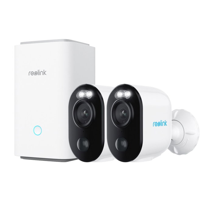 Reolink Hub 1 + 2x Argus Series B310 Cámaras de Vigilancia Exteriores con Batería Reolink Hub 1 + 2x Argus Series B310 Cámaras de Vigilancia Exteriores con Batería