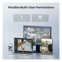 Reolink Hub 1 + 2x Argus Series B310 Cámaras de Exterior con Batería