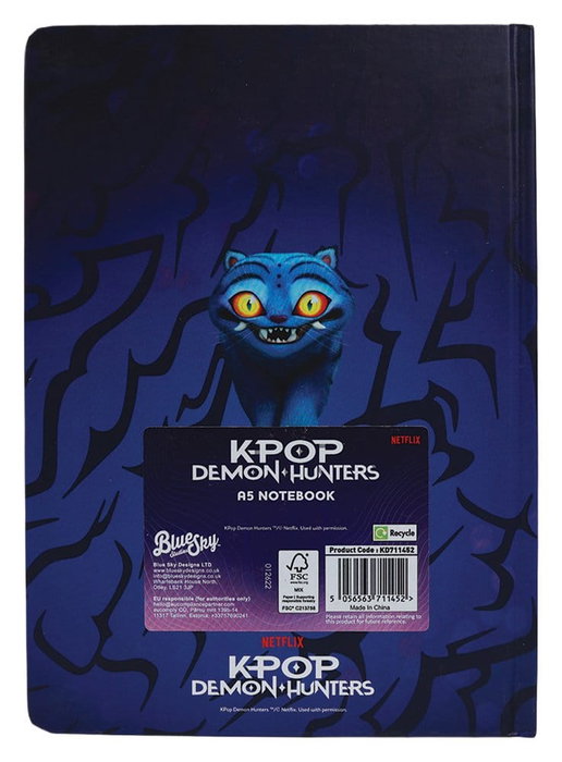 Blue Sky Studios KPop Demon Hunters Bloc de notas Derpy A5 Blue Sky Studios KPop Demon Hunters Bloc de notas Derpy A5