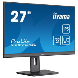 iiyama XUB2792HSU-B6 68,6 cm (27") 1920 x 1080 FHD IPS 100Hz 0,4ms HDMI DP Pivot VESA 2 Altavoces Negro