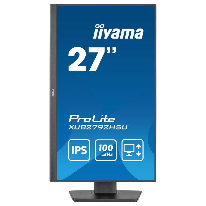 iiyama ProLite XUB2792HSU-B6 Monitor 27" FHD IPS 100Hz 0.4ms AMD FreeSync Pivot VESA Altavoces Negro