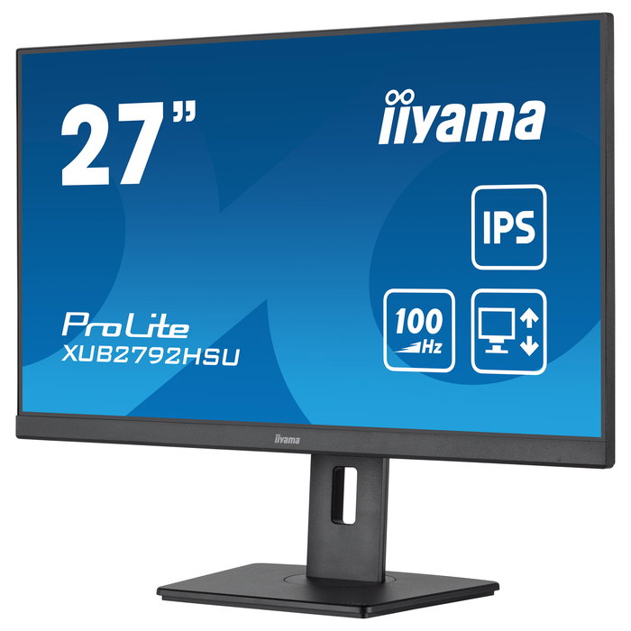 iiyama ProLite XUB2792HSU-B6 Monitor 27" FHD IPS 100Hz 0.4ms AMD FreeSync Pivot VESA Altavoces Negro