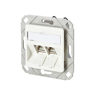 METZ CONNECT 130B11D21102-E Socket-outlet 2 Puertos RJ-45 Categoría 6a Blanco METZ CONNECT 130B11D21102-E Socket-outlet 2 Puertos RJ-45 Categoría 6a Blanco