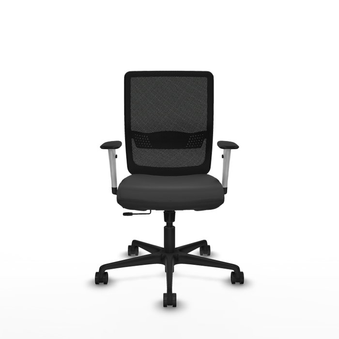PIQUERAS Y CRESPO Silla de oficina Haches Gris oscuro y Negro PIQUERAS Y CRESPO Silla de oficina Haches Gris oscuro y Negro