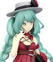 Furyu Hatsune Miku Estatua PVC Trio-Try-iT Outing Dress Red Color Ver.