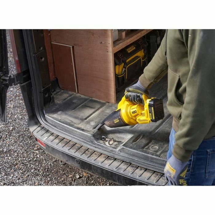 Stanley Fatmax SFMCVH001B-XJ Aspiradora de Mano Inalámbrica 18 V 45 W de Aire 1300 L/min 500 ml Gama V20