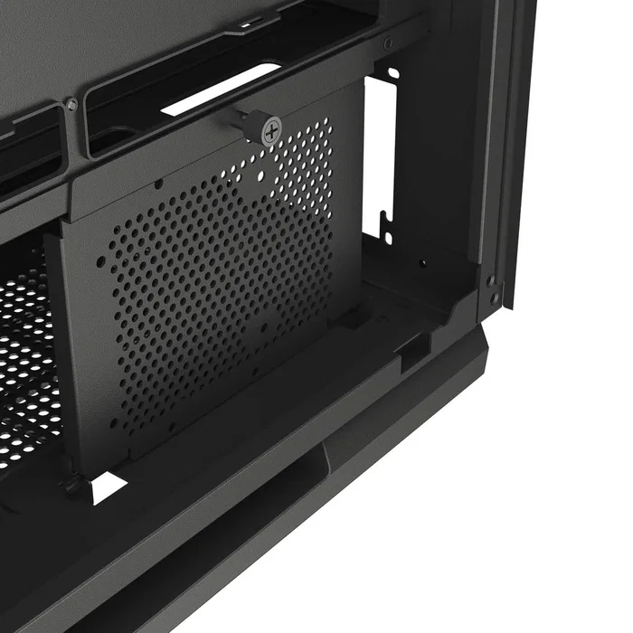 Cougar FV270 RGB Midi Torre Negro - Caja PC Gaming con Cristal Templado Curvado, 4 Ventiladores RGB, Compatible E-ATX y GPU 420mm, Gestión de Cables