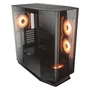Cougar FV270 RGB Midi Torre Negro - Caja PC Gaming con Cristal Templado Curvado, 4 Ventiladores RGB, Compatible E-ATX y GPU 420mm, Gestión de Cables