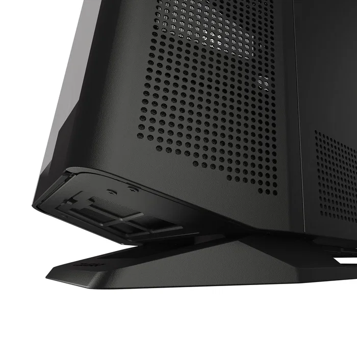 Cougar FV270 RGB Midi Torre Negro - Caja PC Gaming con Cristal Templado Curvado, 4 Ventiladores RGB, Compatible E-ATX y GPU 420mm, Gestión de Cables