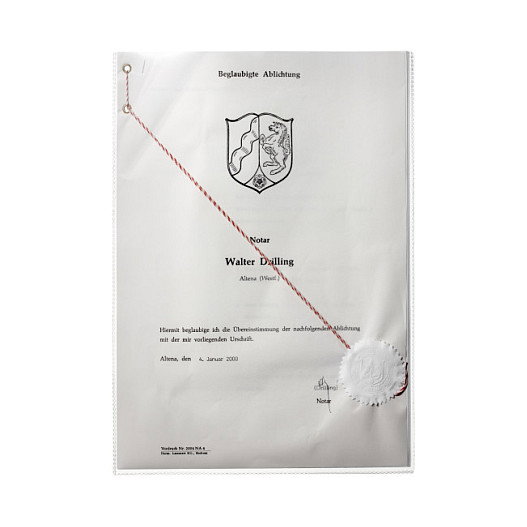 Durable 213119 Fundas protectoras A4 transparentes Durable 213119 Fundas protectoras A4 transparentes