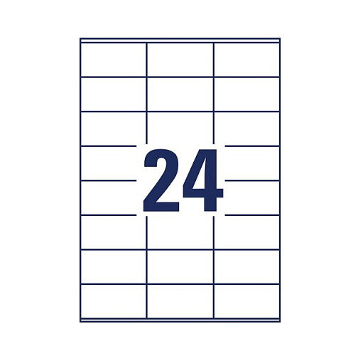 AVERY Zweckform Etiketten 6602 blanco 70,0 x 36,0 mm