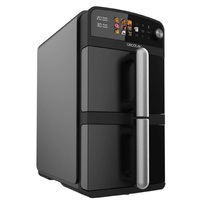 Cecotec Freidora de Aire Cecofry DuoLevel 10000 10L 2400W Negro Apagado Automático