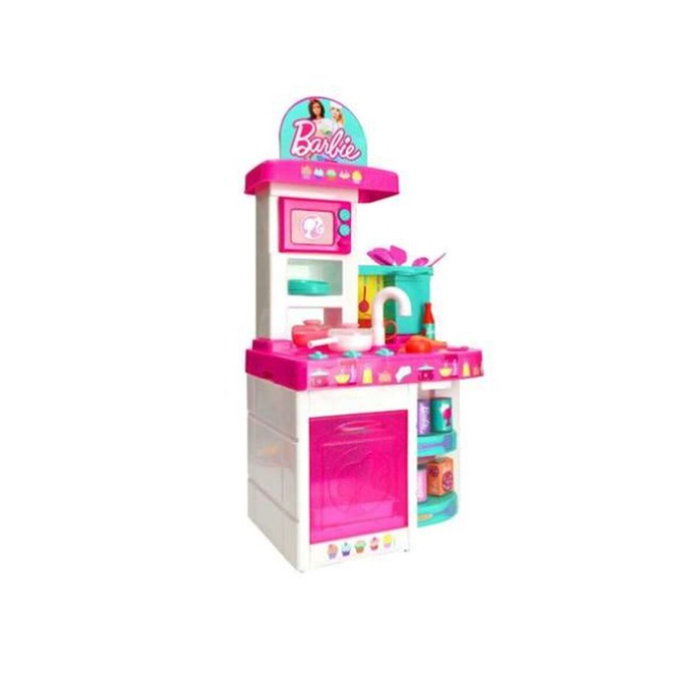 Cocina de Juguete Barbie 40,5 x 30 x 81 cm Rosa Cocina de Juguete Barbie 40,5 x 30 x 81 cm Rosa