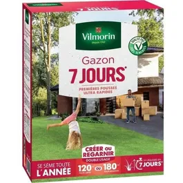 Vilmorin VIL3182670261428 Semillas de césped de 7 días - 3 kg