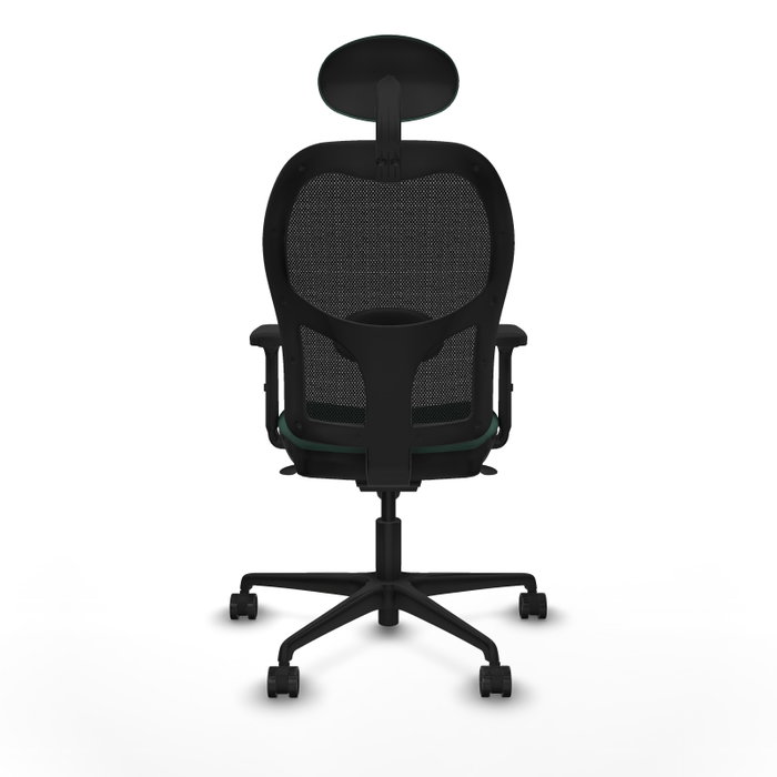 PIQUERAS Y CRESPO Silla de oficina Jorquera con mecanismo Sincro, Verde botella y Negro PIQUERAS Y CRESPO Silla de oficina Jorquera con mecanismo Sincro, Verde botella y Negro