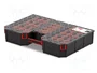 KISTENBERG TAGER CARBO PLUS 60 Contenedor Colectivo con Particiones Negro