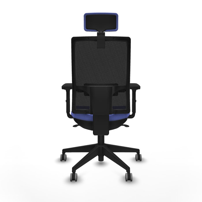 PIQUERAS Y CRESPO Silla de oficina Horna con Mecanismo Sincro, Azul claro y Negro PIQUERAS Y CRESPO Silla de oficina Horna con Mecanismo Sincro, Azul claro y Negro