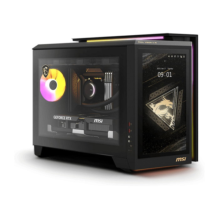 MSI MEG Vision X AI 2NVV7-009AT, Ordenador de Sobremesa, Intel Core Ultra 7 265K, NVIDIA GeForce RTX 5080 16GB, 32GB RAM DDR5, 2TB SSD NVMe M.2, Windows 11 Home, Negro MSI MEG Vision X AI 2NVV7-009AT, Ordenador de Sobremesa, Intel Core Ultra 7 265K, NVIDIA GeForce RTX 5080 16GB, 32GB RAM DDR5, 2TB SSD NVMe M.2, Windows 11 Home, Negro