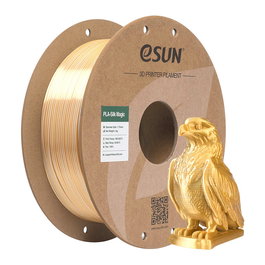 eSUN Filamento PLA EPLA-SILK MAGIC, 1.75mm, Color Gold Silver, 1 kg, para Impresión 3D