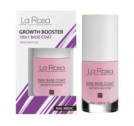 La Rosa Base Coat 10 En 1 Potenciador Del Crecimiento 100 g