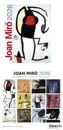 TRIANGLE POSTALS Calendario de sobremesa 2026 Miró - Palma (14x15 cm)