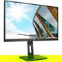 Monitor Profesional AOC 24P2QM 23.8"/ Full HD/ Multimedia/ Regulable en altura/ Negro