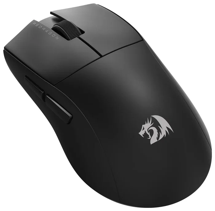 Redragon M916-PRO-4K K1NG Ratón Ergonómico Inalámbrico para Juegos, 26000 DPI, Negro