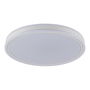 Targes - Plafón Led Circular 46W 3CCT Dimable, 5060 Lm, Temporizador, Luz de Noche, Control Remoto, IP20, Blanco, Ø40 x 6.5 cm