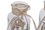 DKD Home Decor Decoración Luminosa LED Casa Surtido de 2