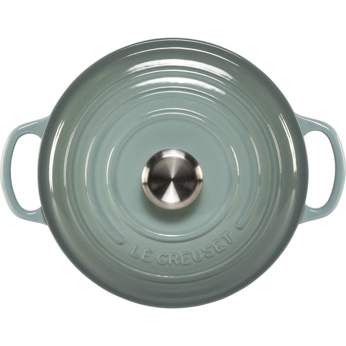 Le Creuset Signature Roaster redondo 20 cm Sea Salt
