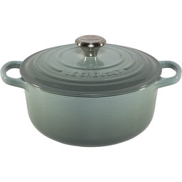 Le Creuset Signature Roaster redondo 20 cm Sea Salt
