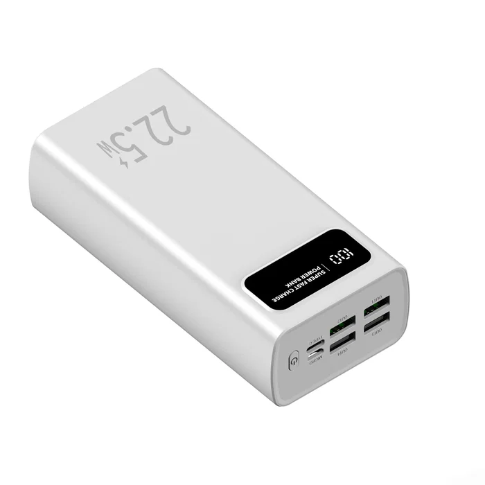 Leotec Power Bank 30000mAh 22.5W Blanco Leotec Power Bank 30000mAh 22.5W Blanco