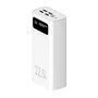 Leotec powerbank 30000mah 22,5w pd20w blan (1 usb-c+4usb-a inc usb-a a usb-c)
