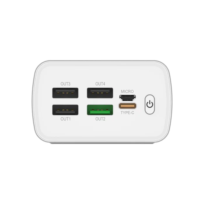 Leotec Power Bank 30000mAh 22.5W Blanco Leotec Power Bank 30000mAh 22.5W Blanco