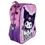 MANENTI Mochila Purple Kuromi Hello Kitty 30cm Tamaño 30x24x9,5cm